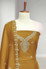 Silk Churidar Material