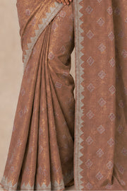 Fendi Silk Stone-Work Saree