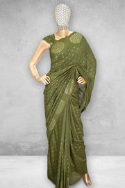 Fancy Saree-Stylish Butta Work