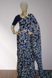 Garden Georgette Saree
