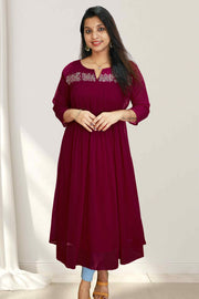 Elegant Flared Georgette Top