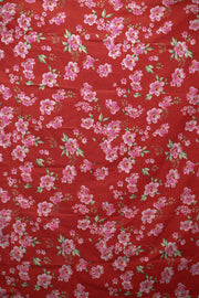 Floral PolyCotton Bedsheet with Pillow Cover