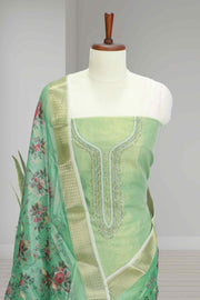 Elegant Tissue Churidar Material – Party Wear Perfection