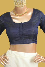 Elegant Ready-Made Blouse – Cotton Silk Comfort