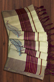 Golden Grace Kasavu Saree