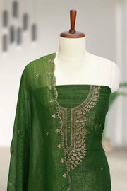 Graceful Georgette Churidar Material with Sequins Touch