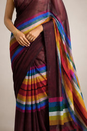 Malcotton Saree – Madrasi Check Design
