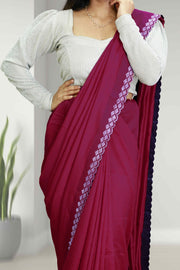 Elegant Vichithra Fancy Saree
