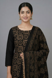 Elegant Floral Cotton Churidar Material