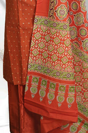 Silk Churidar Material Butta Work