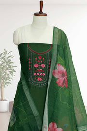Elegant Silk Churidar Set – Graceful and Timeless