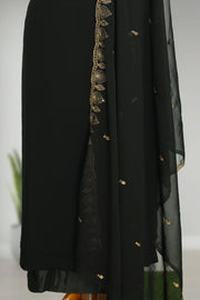 Embroidered Georgette Unstitched Dress Material