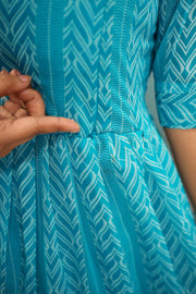 Printed Chiffon Feeding Top