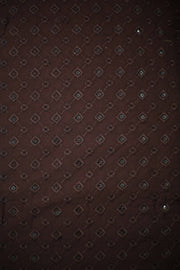 Cotton Hakoba Running Material – Sequins Work