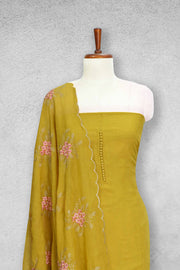 Silk Churidar Material