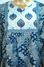 SoftBloom Floral Cotton Lounge Nighty