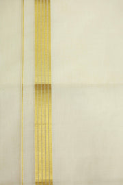 Men’s Cotton Dhothi with Golden Border