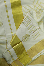 Traditional Kerala Set Saree – Grace with a Golden Touch