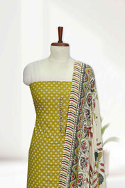 Ajrakh Grace Cotton Churidar Set