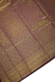 Soft Silk Saree – Golden Butta Work