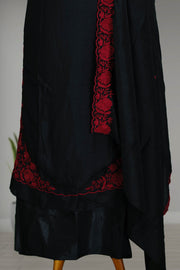 Silk Churidar Material – Delicate Thread Art