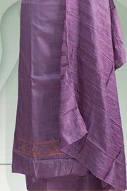 Golden Sequin Embroidered Silk Churidar Material