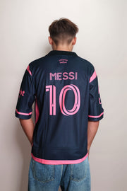 Oversized Jersey – Printed Five Sleeve