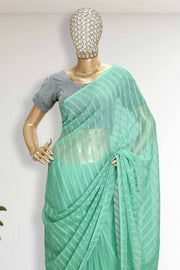 Fancy Chiffon Saree with Stone Work