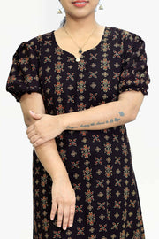 Printed Cotton  Nightdress