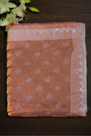 Fendi Silk Stone-Work Saree