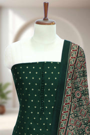 Silk Churidar Material Butta Work