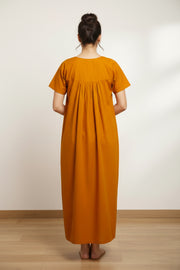 Flowers Nighty – Embroidery Work