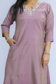 Flared Top – Beads & Sequins Work