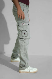 Nine-K Mens Cargo – Plain Denim