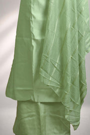 Silk Churidar Material – Golden Thread Work with Sequins