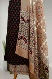 Cotton Churidar Material with Floral Print & Box Work