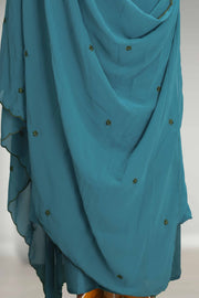 Georgette Churidar Material – Embroidery & Sequins Work