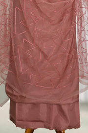 Elegant Silk Churidar Material-Floral Print