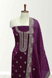 Premium Georgette Churidar Material – Golden Glow Edition