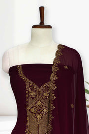 Georgette Churidar Material