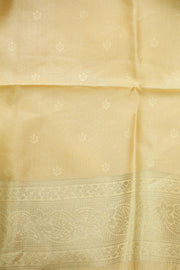 Soft Silk Tissue Saree – Kasavu with Tassels
