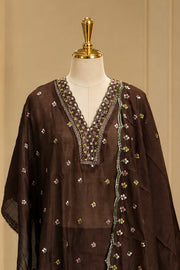 Classic Sequin Silk Churidar Material