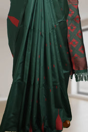 Soft Silk Saree with Small Butta Work