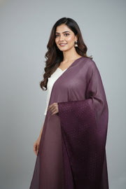 Fancy Shawl – Golden Glitter with Tassels