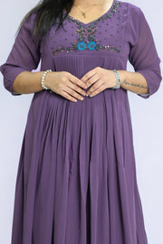 Flared Top – Beads, Thread & Sequins Work