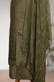 Elegant Silk Churidar Material with Embroidery