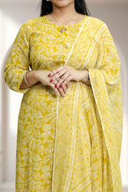 Cotton Churidar-Printed
