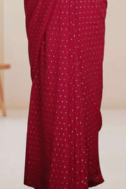 Fancy Vichithra Saree – Golden Glitter Full Body Work