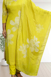 Premium Silk Churidar – Grace with Glam