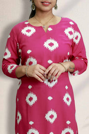 Printed Rayon Kurti – Everyday Style with Comfort